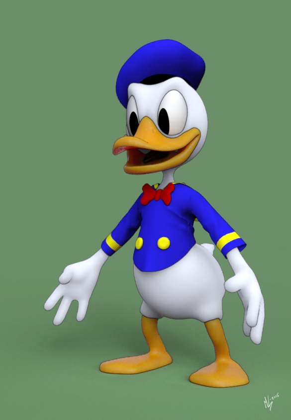Donald Duck color